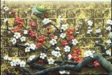 画像: 和風カード　うぐいすに紅白の梅